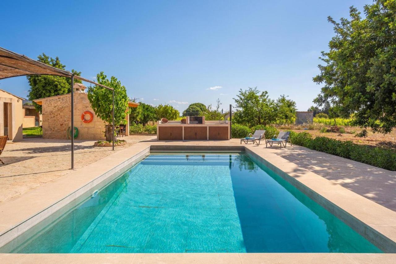 Finca Campestre Es Verger Blue Binissalem Bagian luar foto