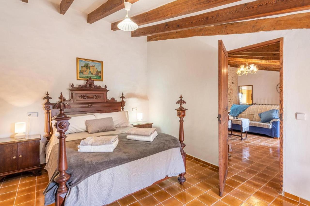 Finca Campestre Es Verger Blue Binissalem Bagian luar foto