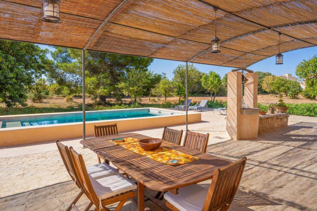 Finca Campestre Es Verger Blue Binissalem Bagian luar foto