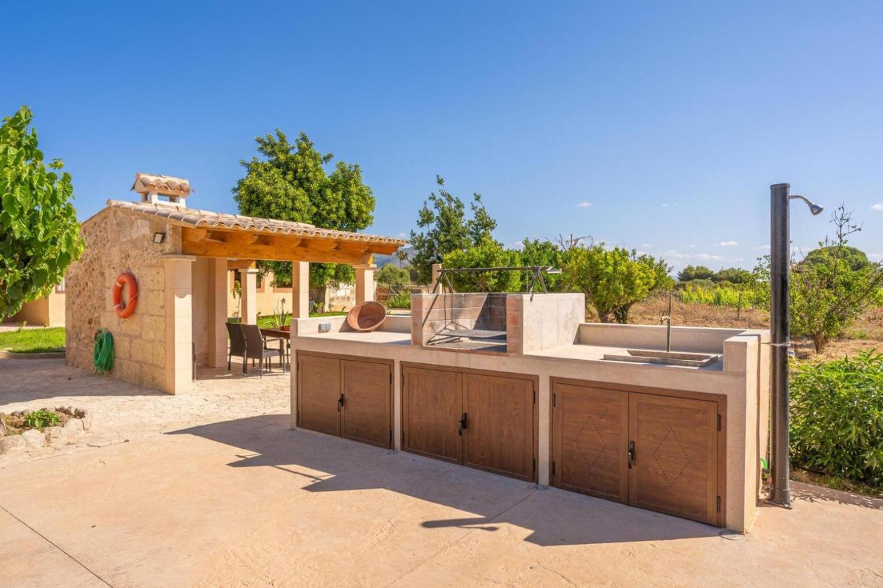 Finca Campestre Es Verger Blue Binissalem Bagian luar foto